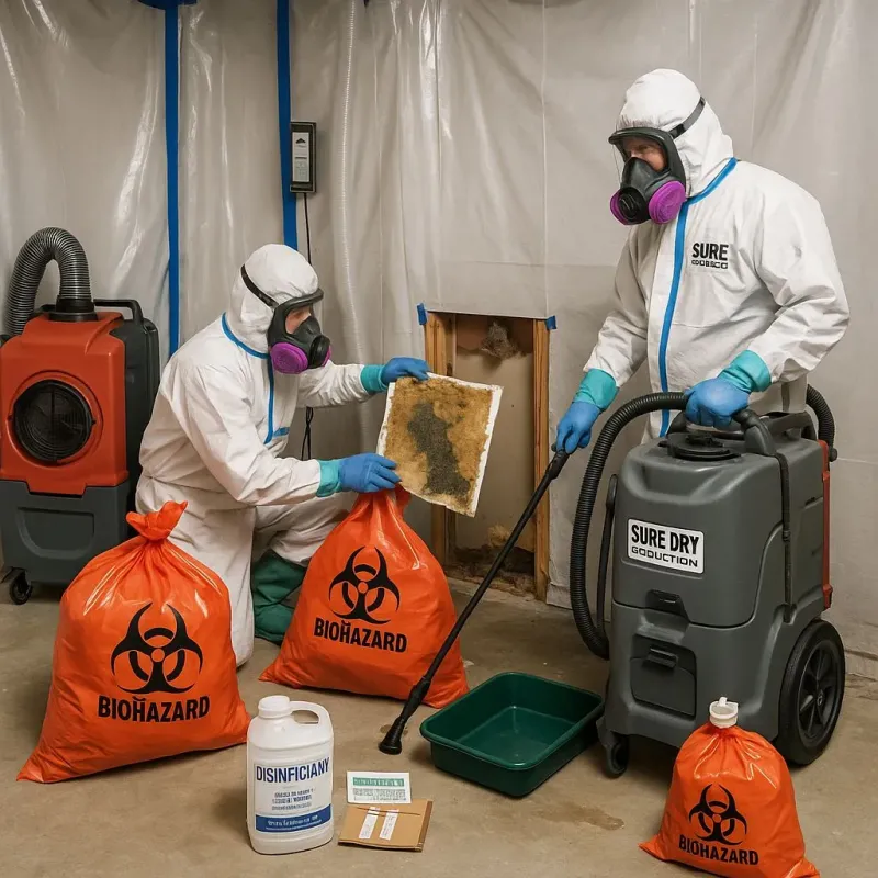 Contaminated Water Handling Protocols process in Schiller Park, IL