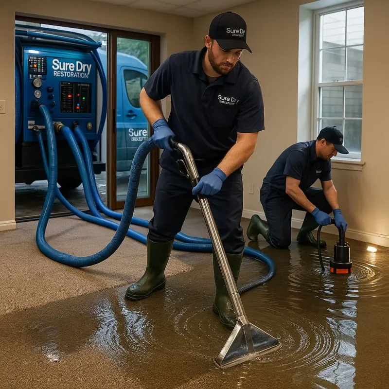 Water Extraction and Removal process in Schiller Park, IL
